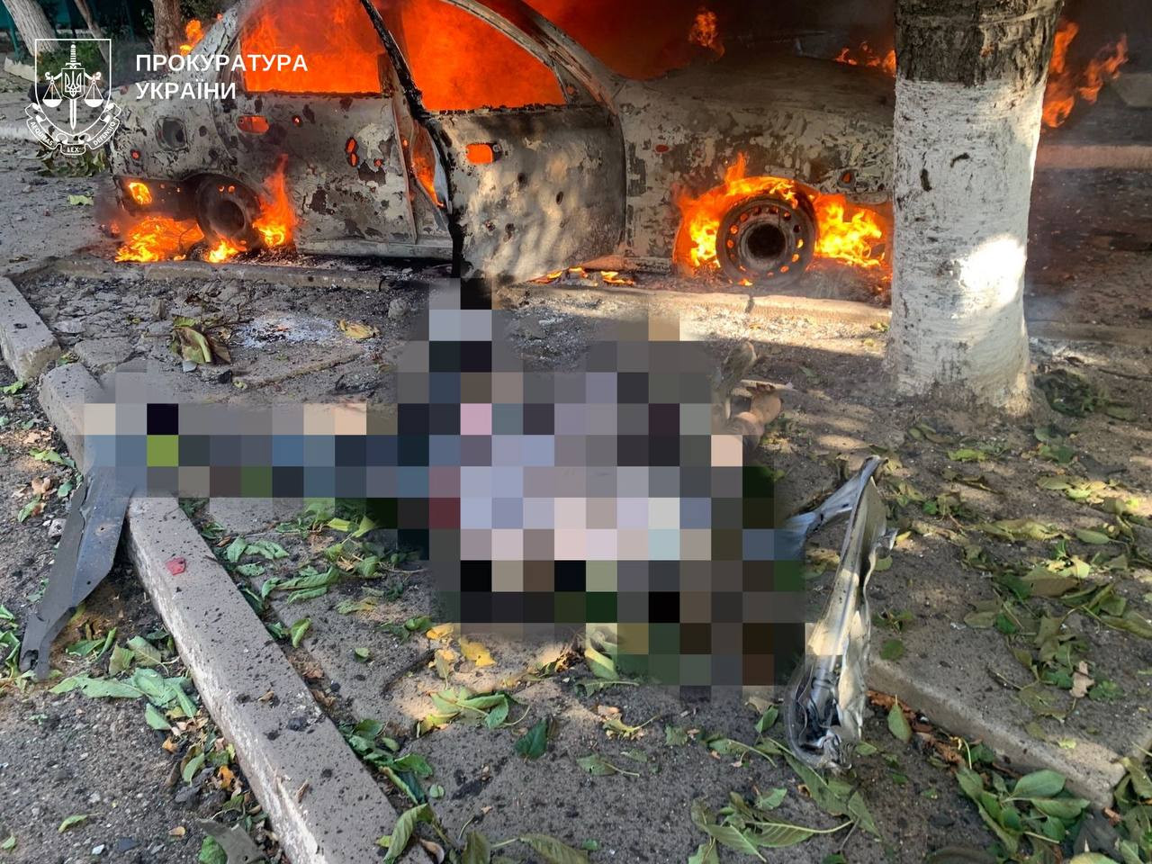 As a result of Kherson's morning shelling, a woman was killed - proceedings have been started