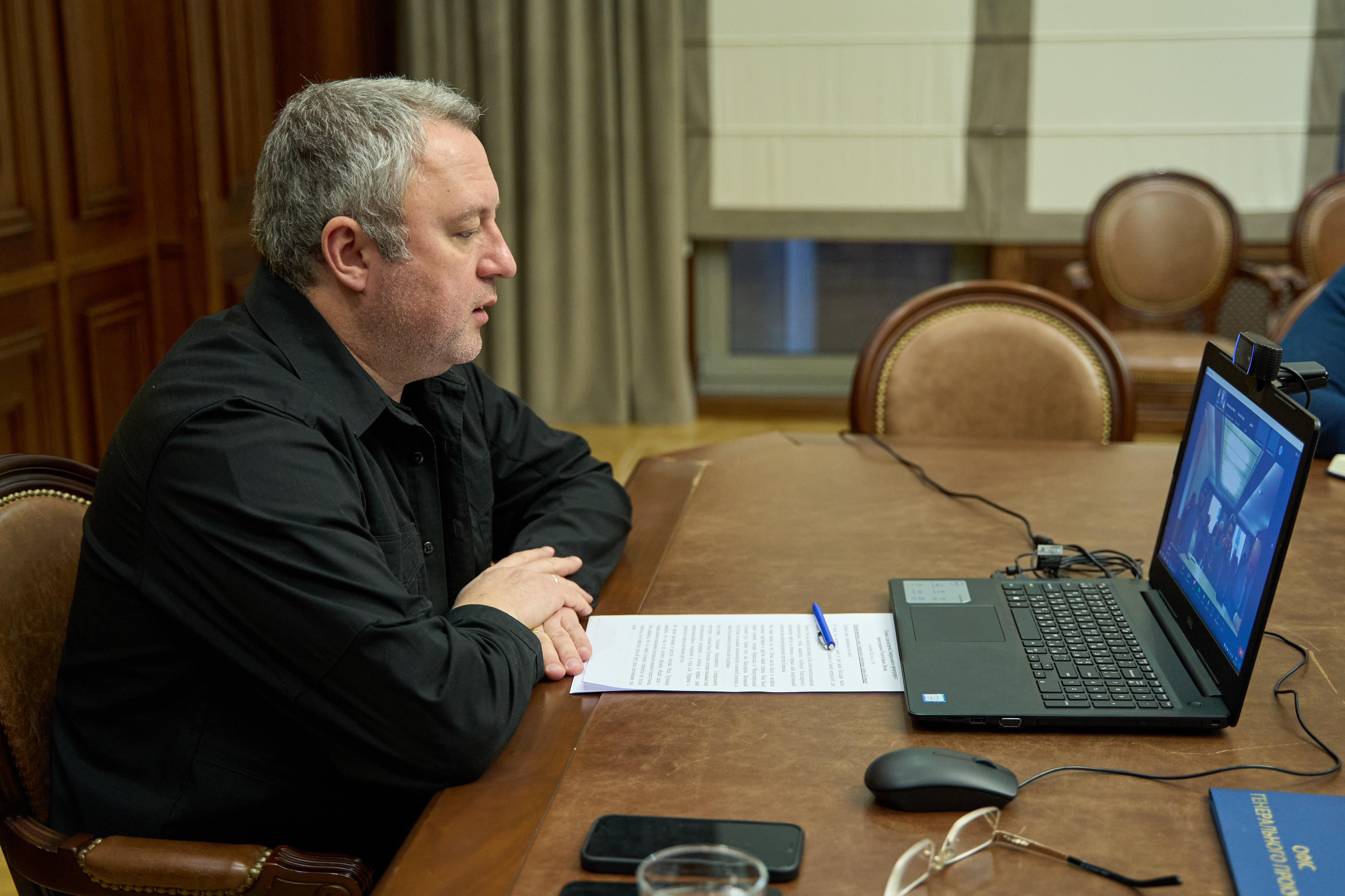 Андрій Костін провів онлайн зустріч з Генеральним прокурором Республіки Литва Нідою Грунскєне та литовськими прокурорами