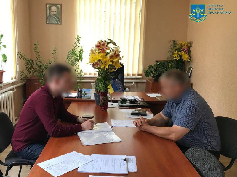 На Сумщині селищному голові повідомлено про підозру у розтраті 532 тис грн бюджетних коштів