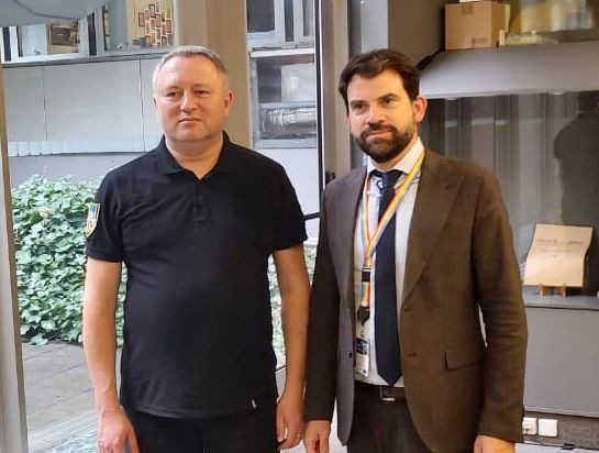 Генеральний прокурор Андрій Костін у Страсбурзі провів зустріч з Головою юридичного комітету ПАРЄ Дам’єном Кот’є