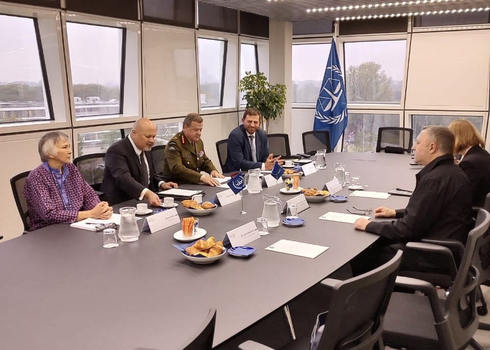 Андрій Костін зустрівся в Гаазі з Прокурором Міжнародного кримінального суду