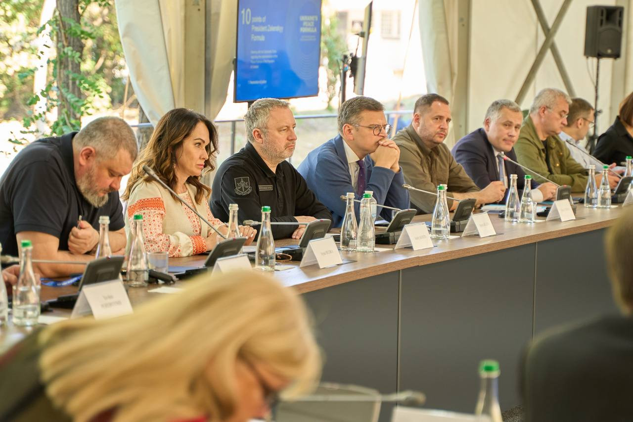 Андрій Костін взяв участь у засіданні Робочої групи з реалізації сьомого пункту української Формули миру