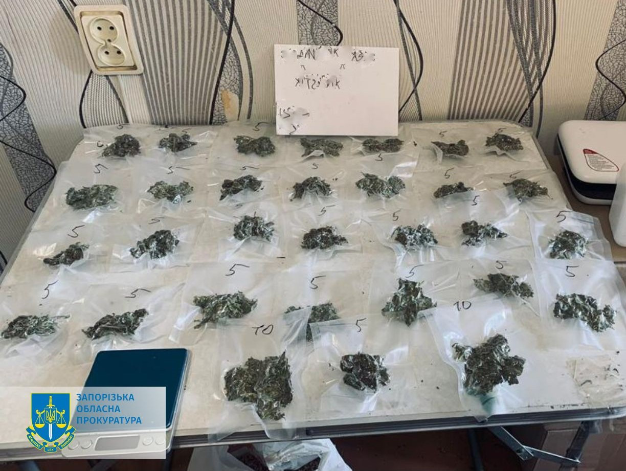 Збут наркотиків з мільйонними доходами – на Запоріжжі викрито трьох осіб