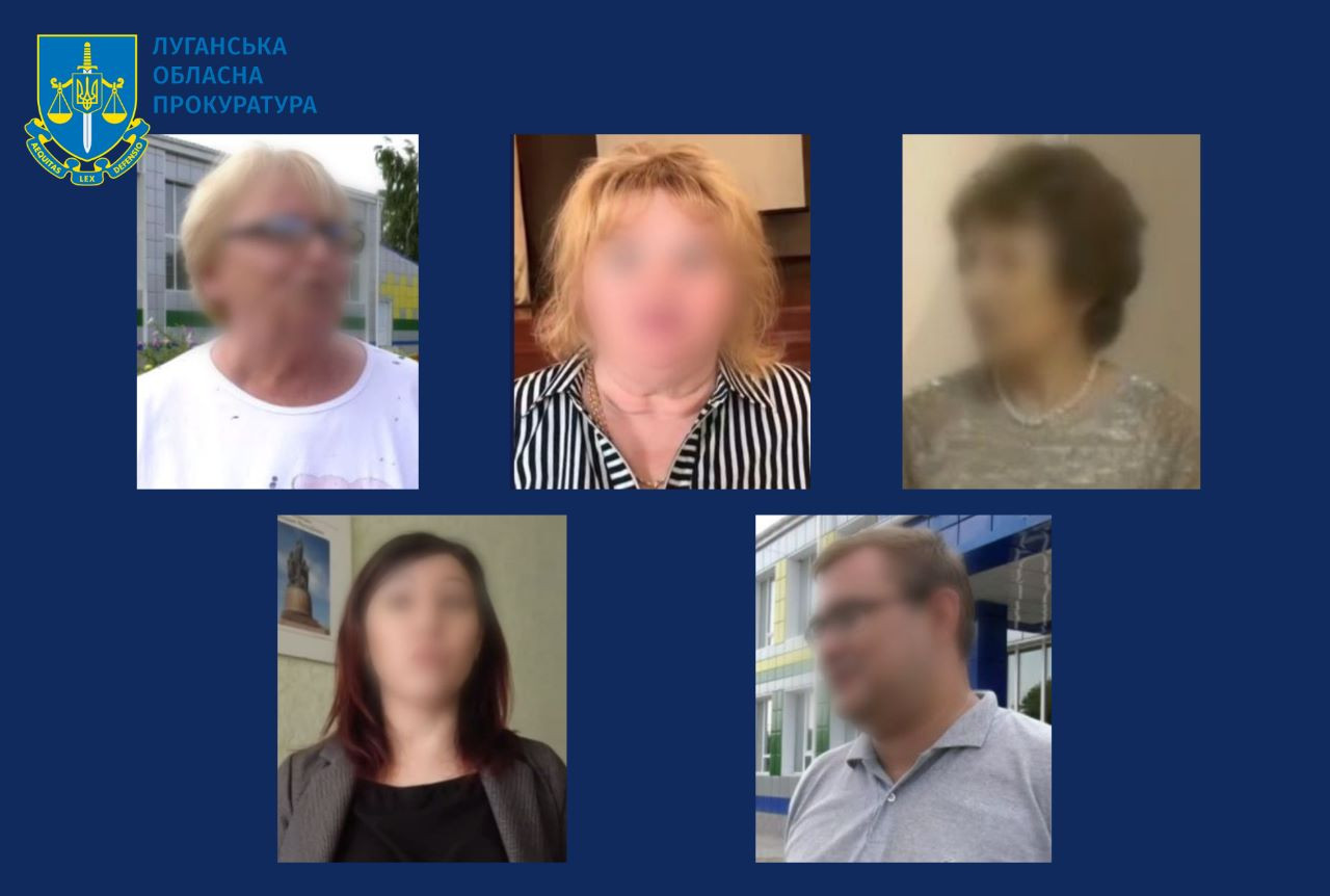 Судитимуть 5 учасників організованої групи, які поширюють російську пропаганду в закладах освіти на тимчасово окупованій Луганщині