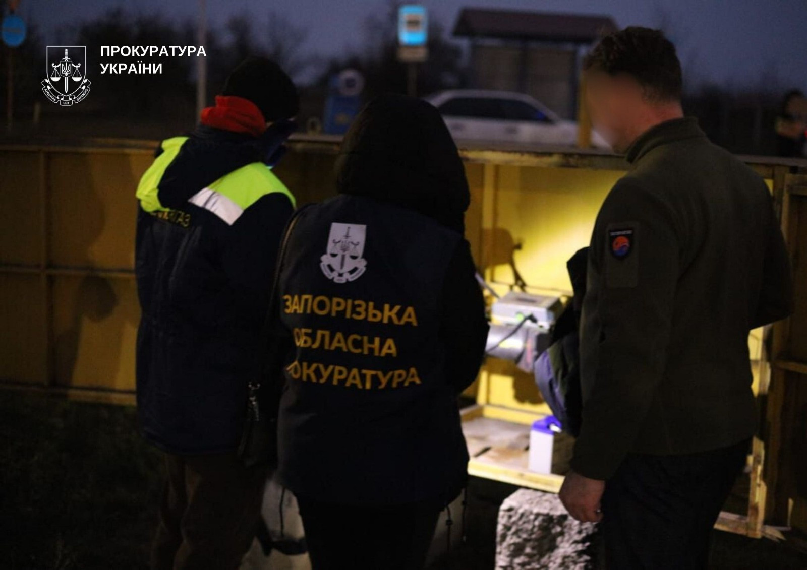 A group of persons involved in the systematic illegal extraction of natural gas on the territory of Zaporozhye was exposed