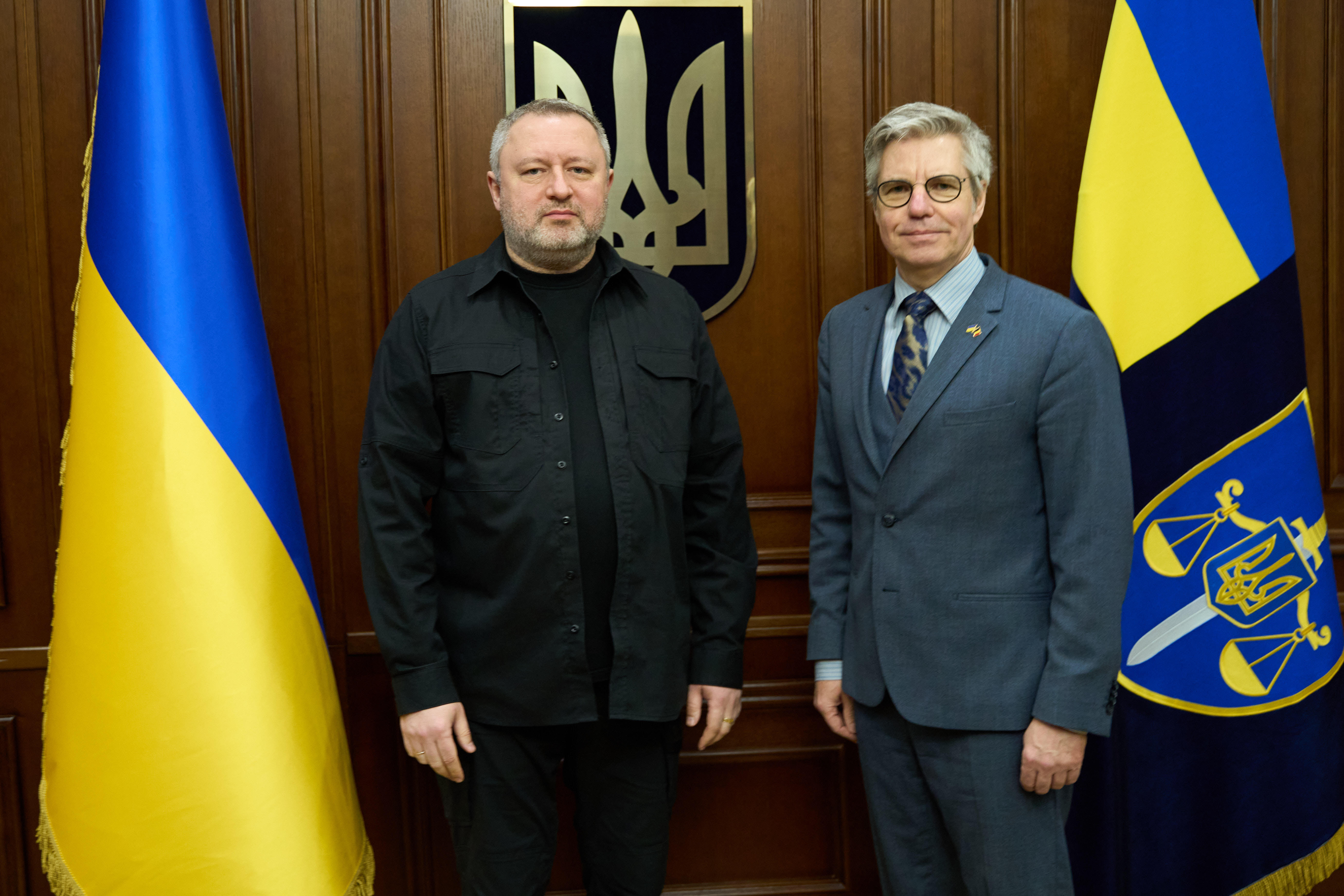 Андрій Костін зустрівся з послом Королівства Бельгія Пітером Ван де Вельде