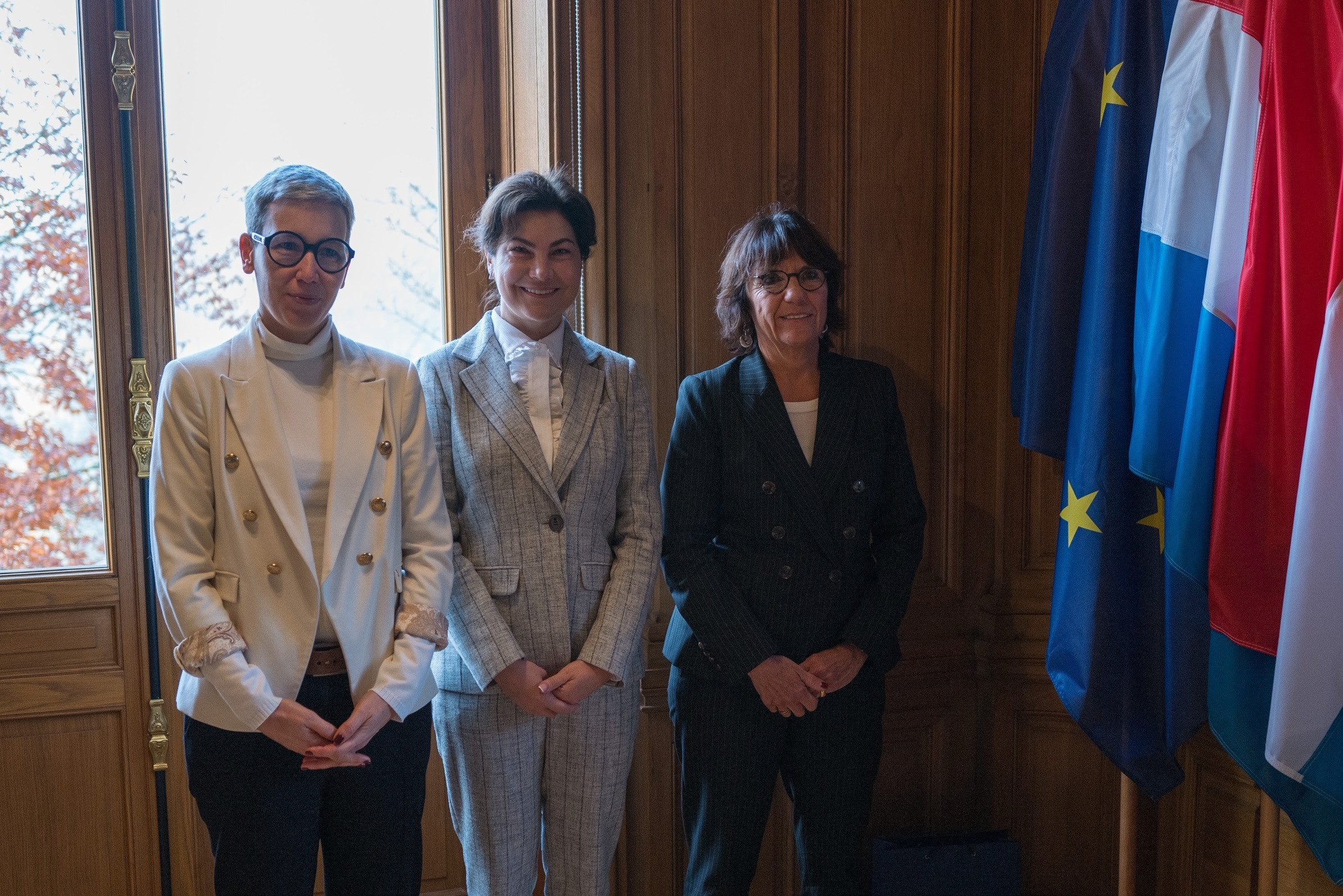 Ірина Венедіктова обговорила з Генпрокурором та Міністром юстиції Люксембургу спільну боротьбу з відмиванням коштів (ФОТО)