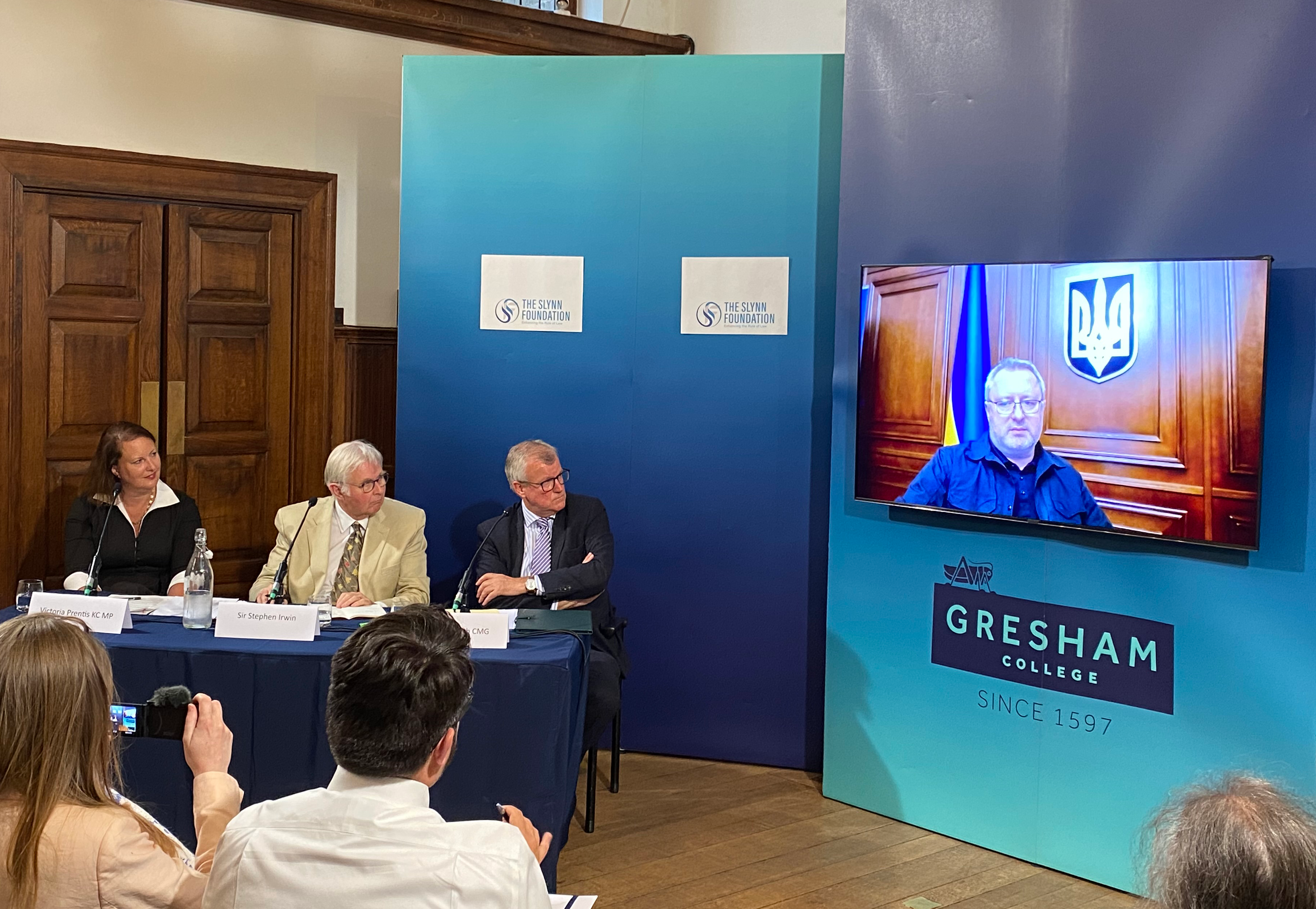 Андрій Костін виступив на Лондонському форумі Slynn Foundation