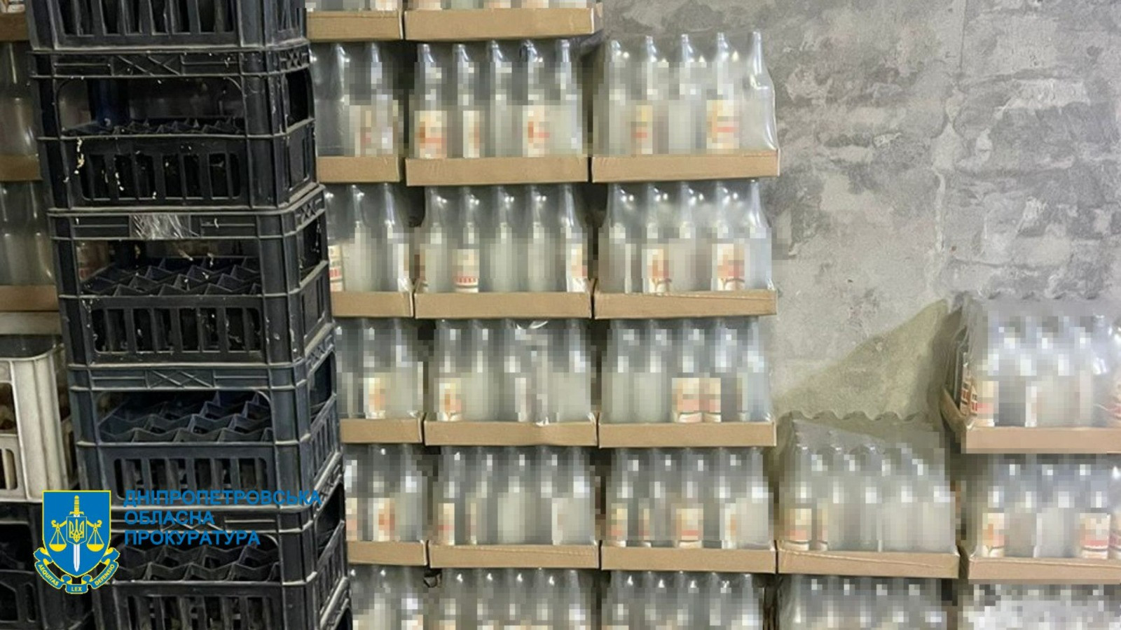 У Дніпрі ліквідовано незаконну мережу зі збуту алкогольних напоїв та тютюнових виробів