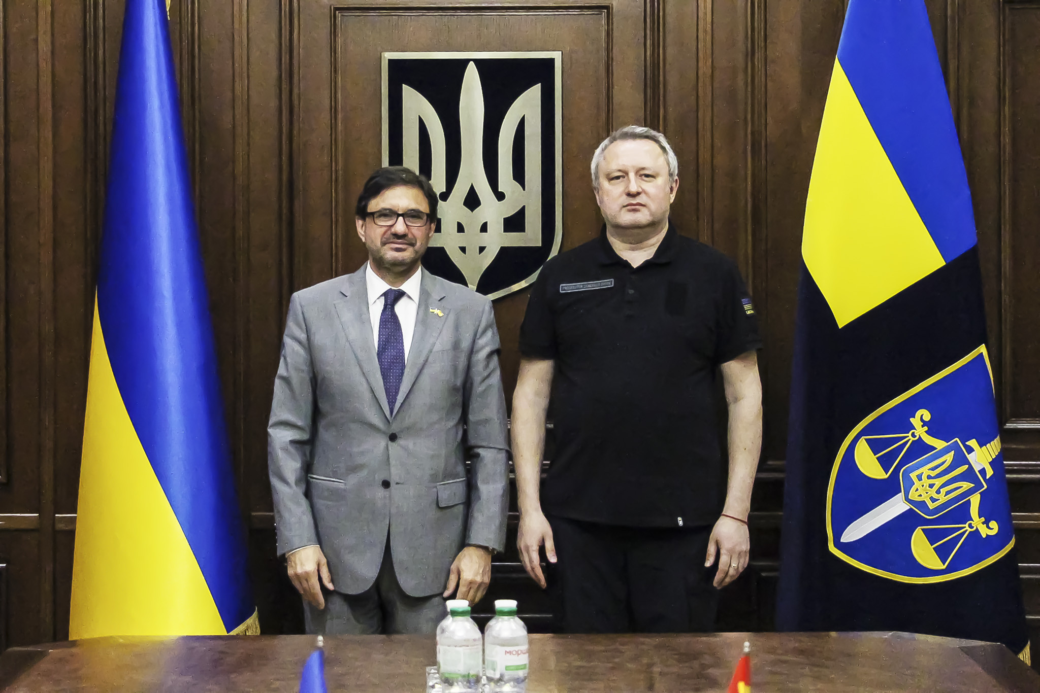 Андрій Костін провів зустріч з Надзвичайним і Повноважним Послом Королівства Іспанії в Україні Рікардо Лопесом-Арандою Хагу