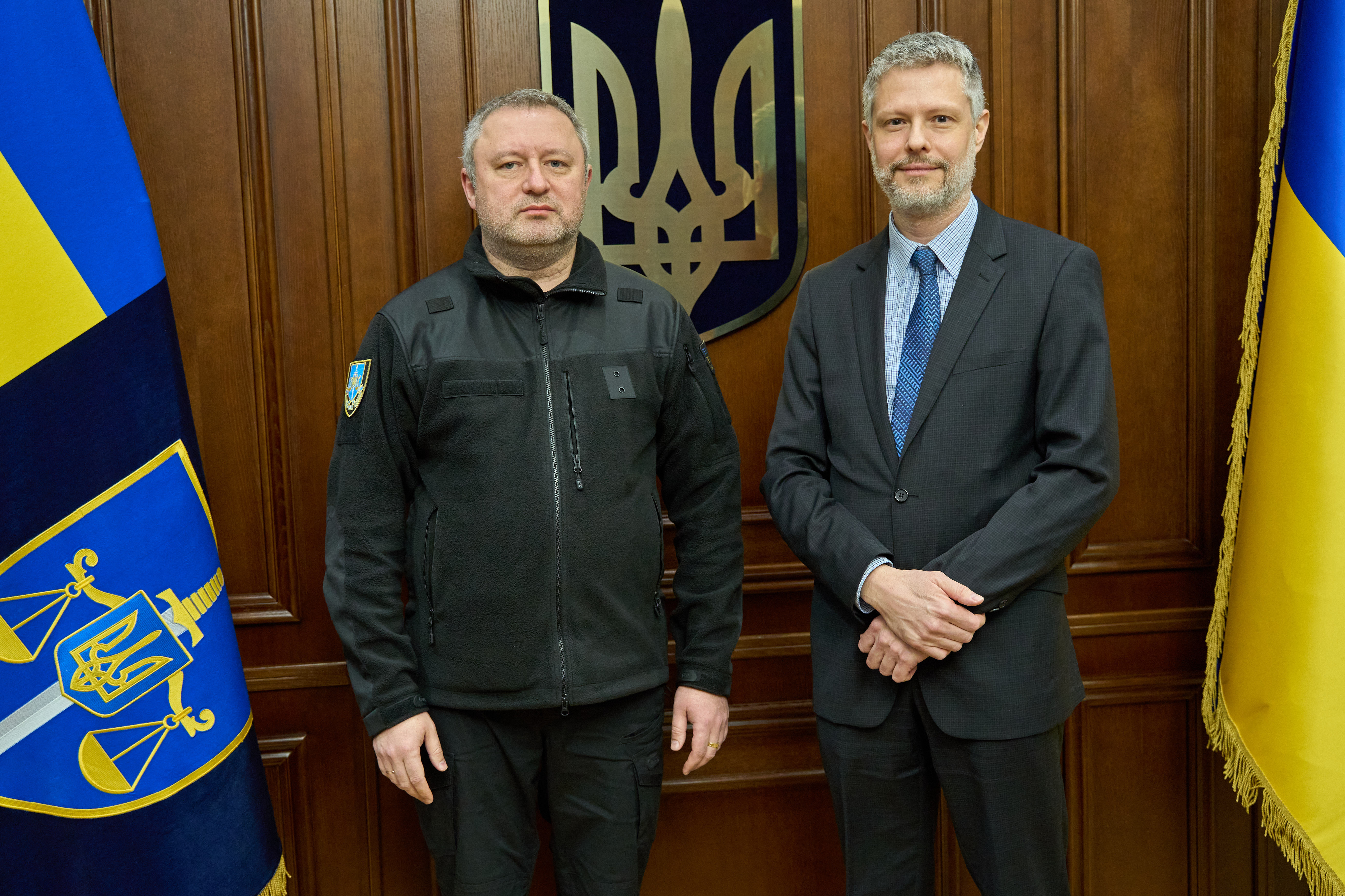 Андрій Костін зустрівся з Головою INL Посольства США в Україні Юрієм Федьківим