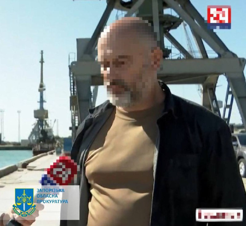 Очолив захоплений окупантами Бердянський порт – судитимуть експосадовця підприємства