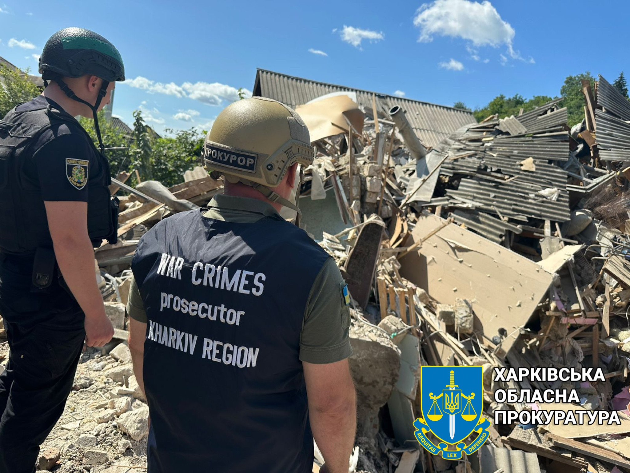 Прокурори задокументували наслідки чергових обстрілів російськими військовими Харківщини