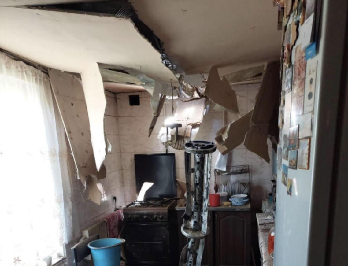 Обстріл військовими країни-агресора смт Золочів на Харківщині