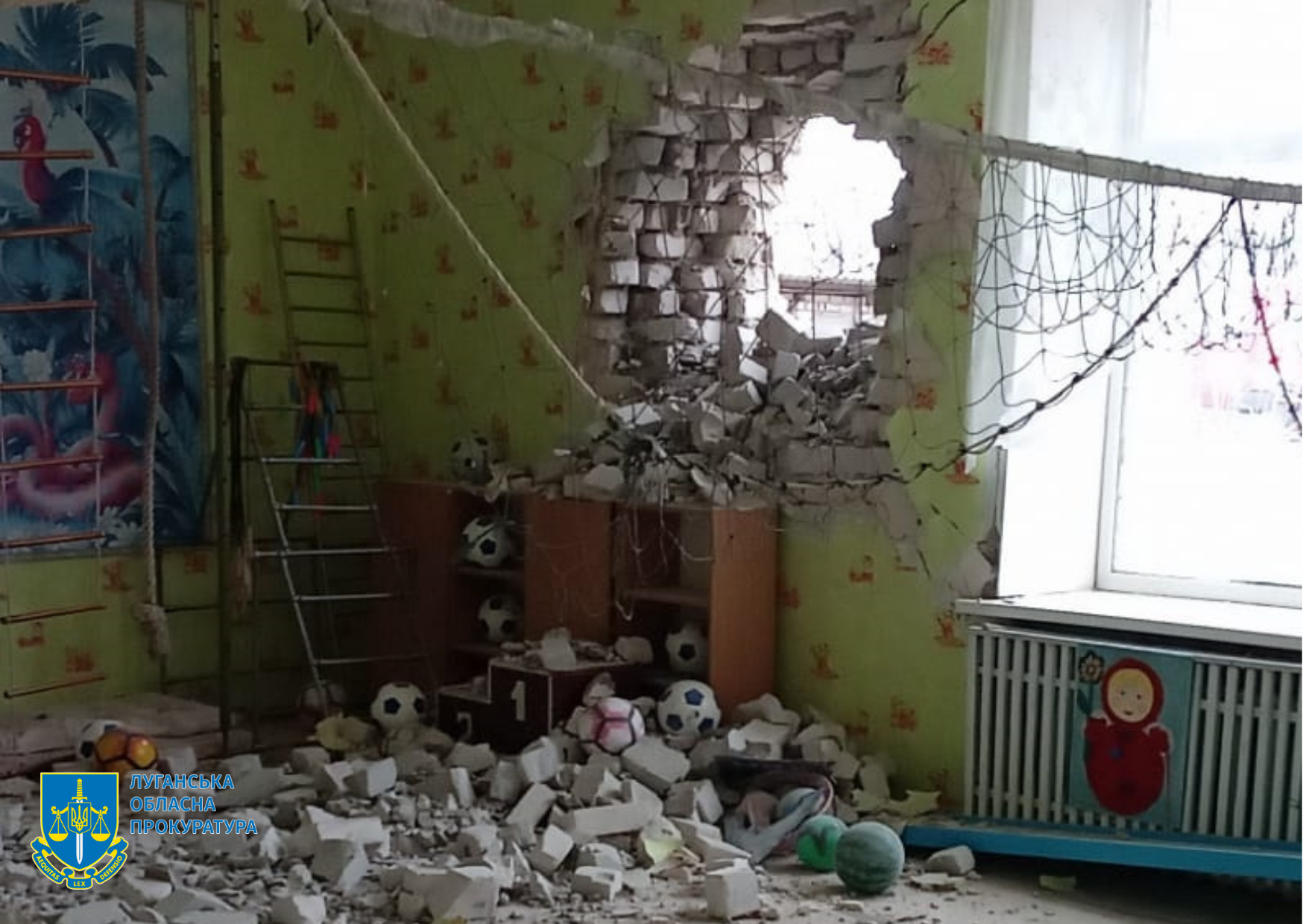 Обстріл освітніх закладів та будинків на Луганщині – розпочато кримінальні провадження