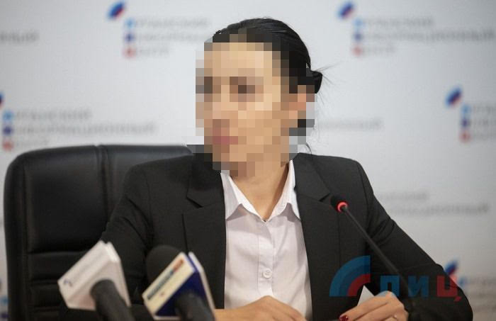 Повідомлено про підозру так званій «уповноваженій з прав людини в ЛНР»
