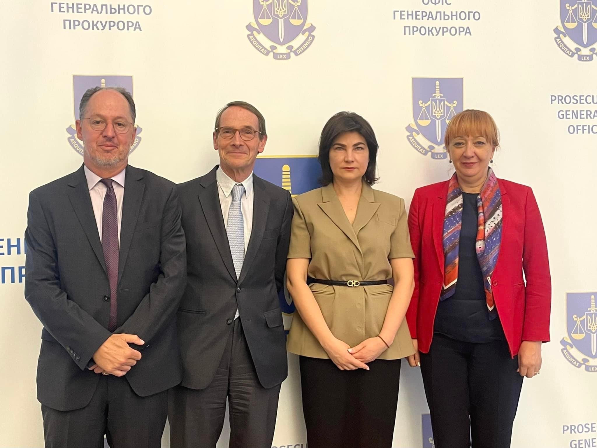 Ірина Венедіктова провела зустріч із Незалежною міжнародною комісією ООН з розслідування злочинів в Україні