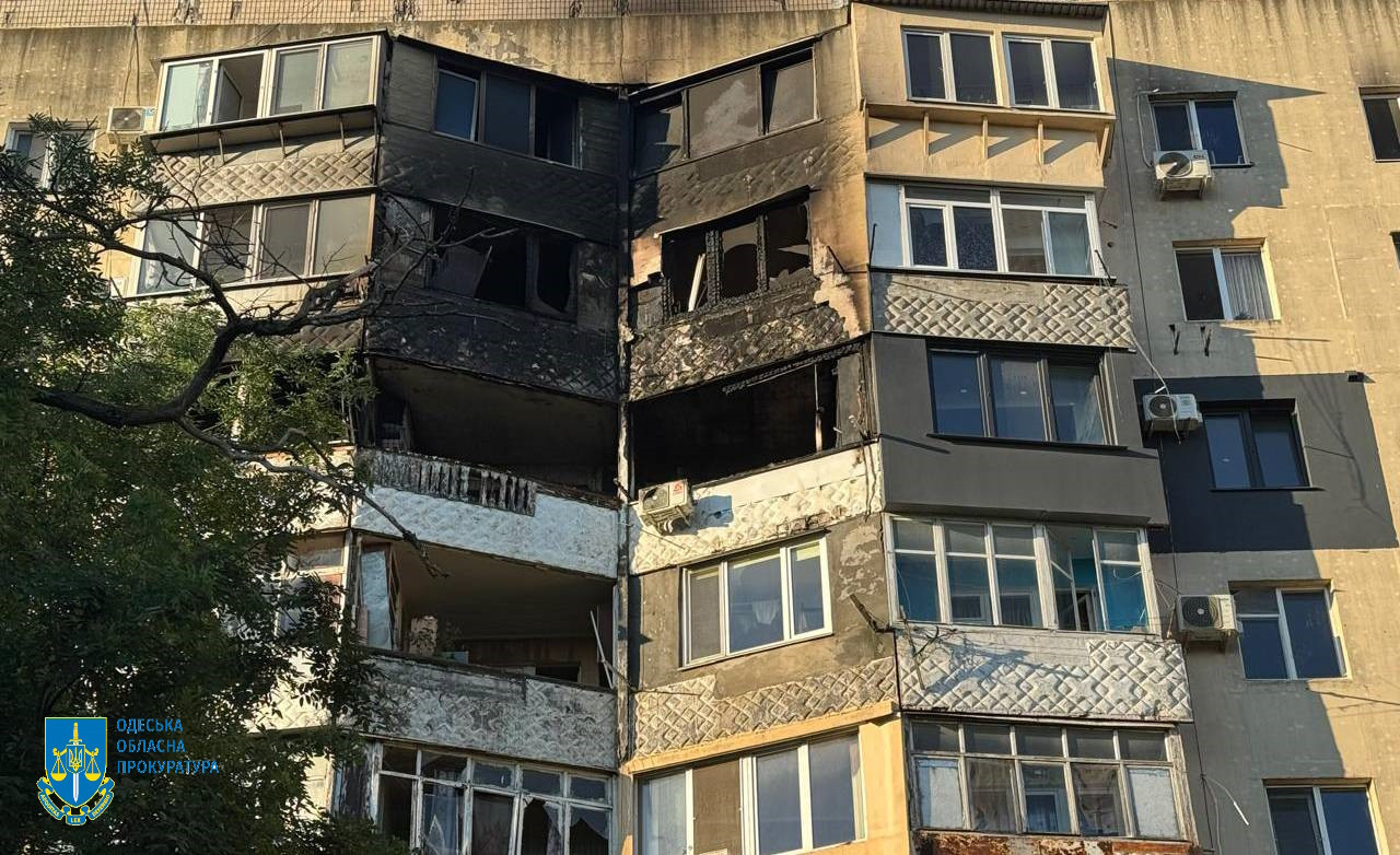 Прокурори зафіксували наслідки ворожих атак по Одесі та Дніпропетровщині
