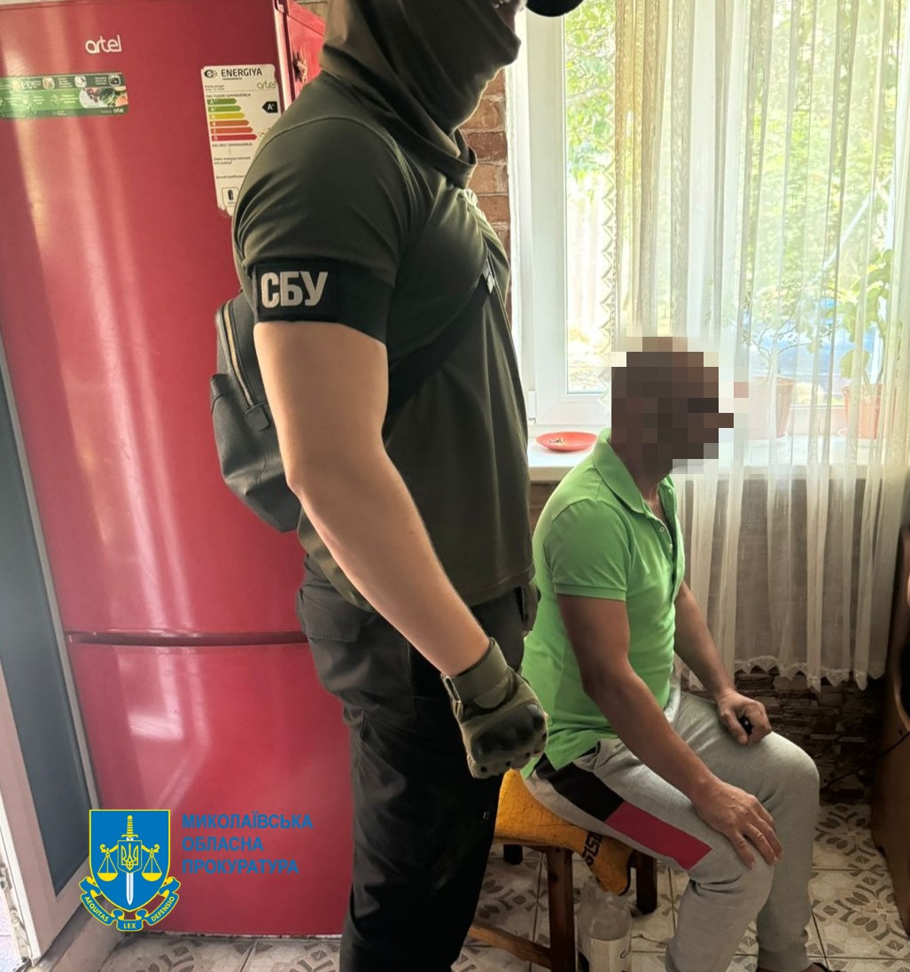 До 10 років ув’язнення засуджено інформатора рф, який передавав ворогу дані про позиції ЗСУ та ППО на Миколаївщині