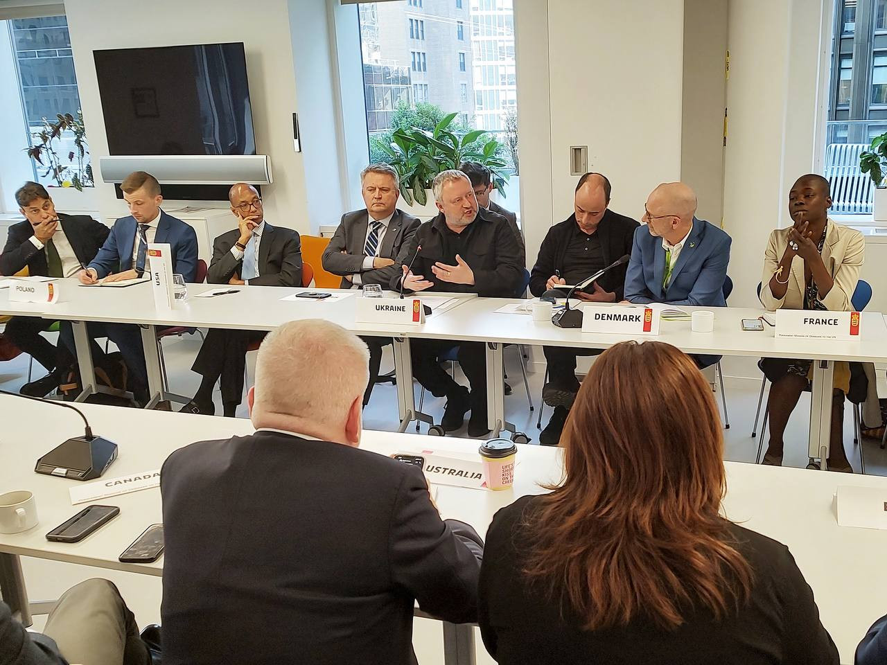 Андрій Костін зустрівся з нью-йоркськими членами Group of Friends of Accountability after the Aggression Against Ukraine