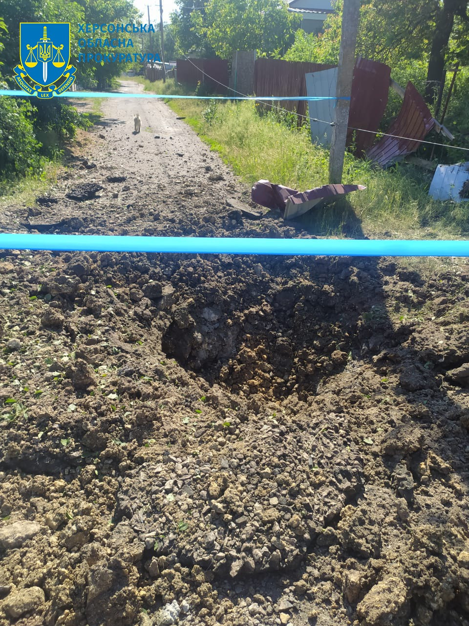 Обстріл Кочубеївської громади на Херсонщині  – розпочато провадження