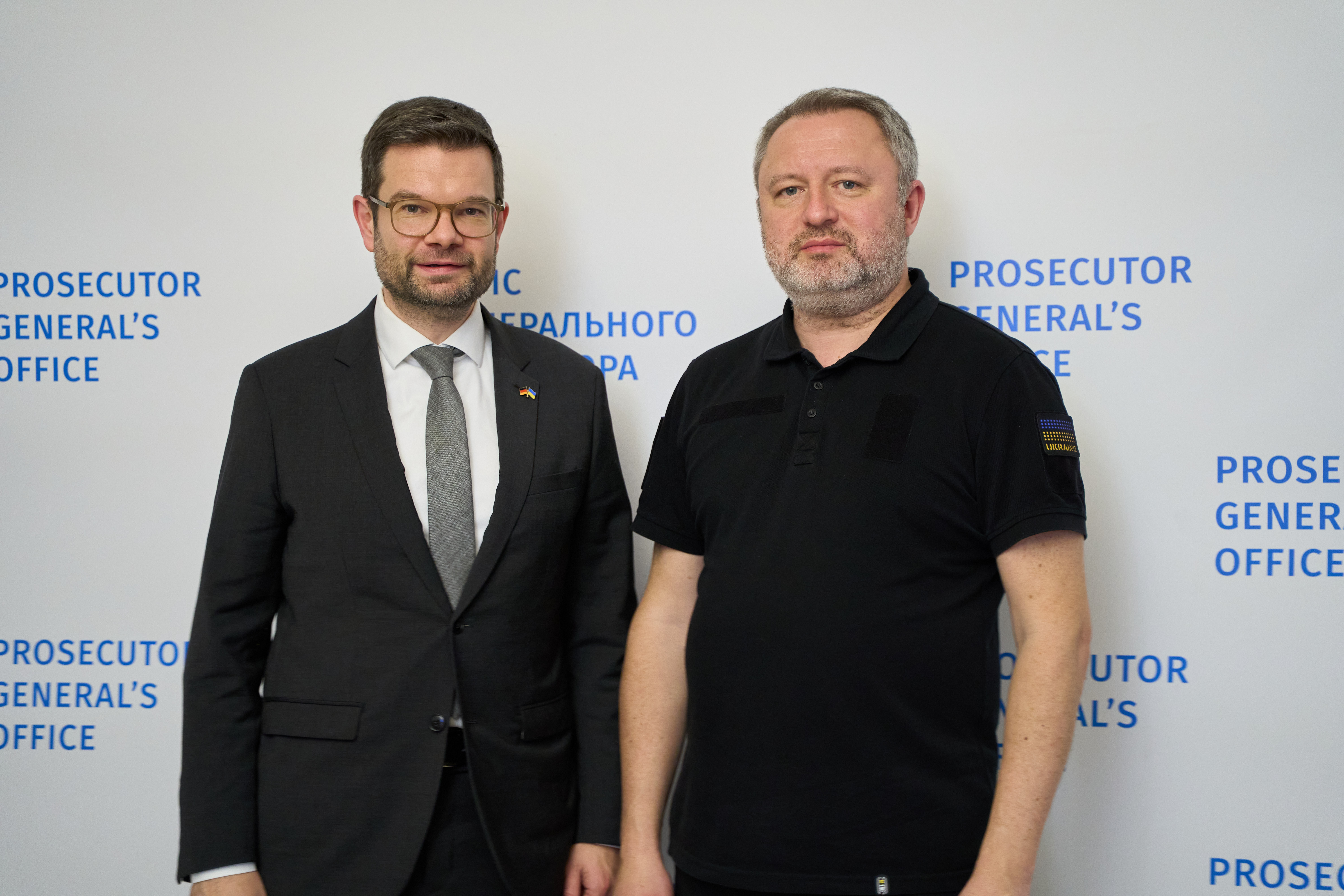 Генеральний прокурор Андрій Костін зустрівся з Федеральним міністром юстиції ФРН Марко Бушманом