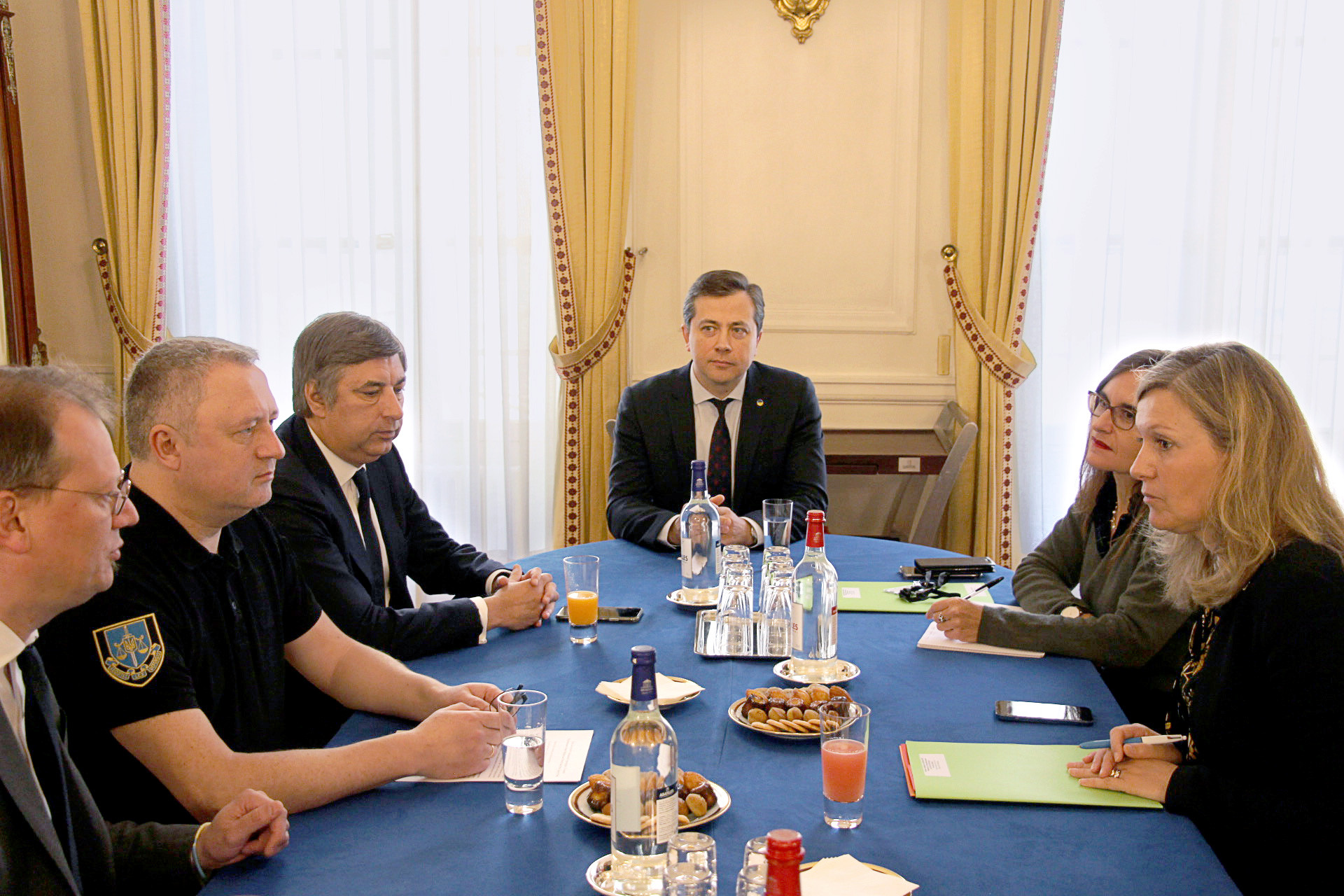 Андрій Костін зустрівся з Яель Браун-Піве - Головою Національних зборів Французької Республіки