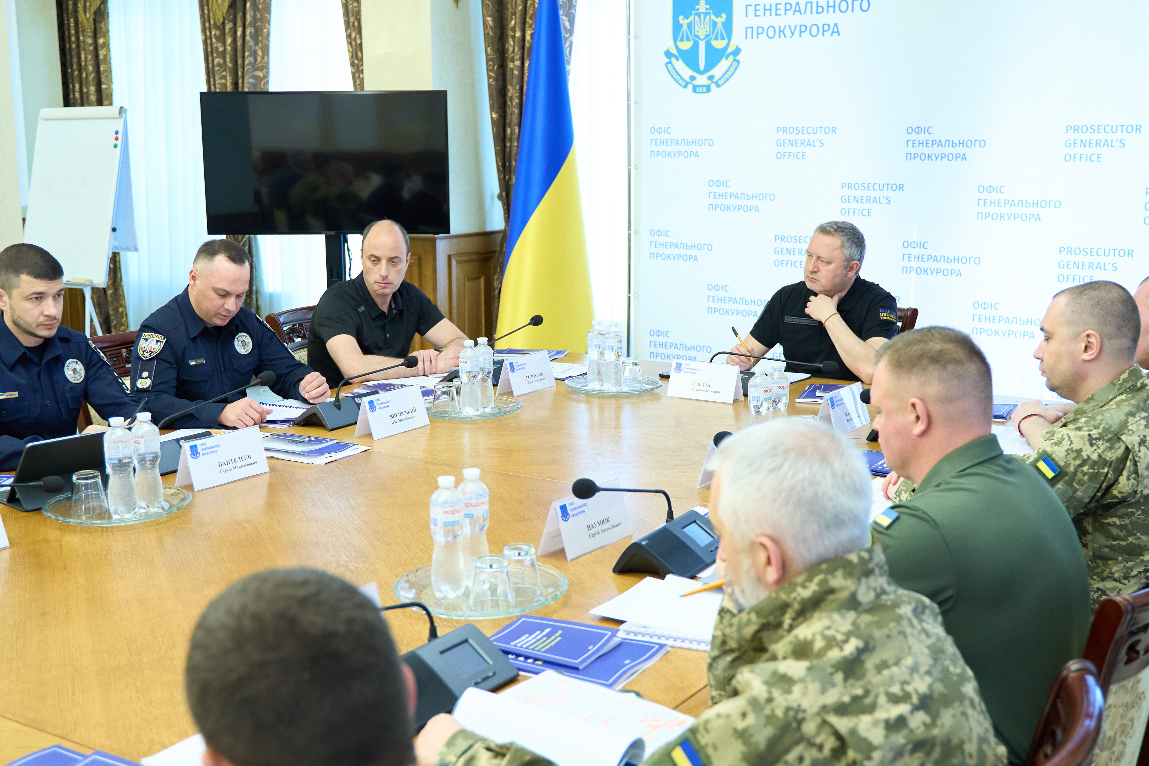 Андрій Костін провів засідання міжвідомчої робочої групи щодо координації розслідування воєнних злочинів