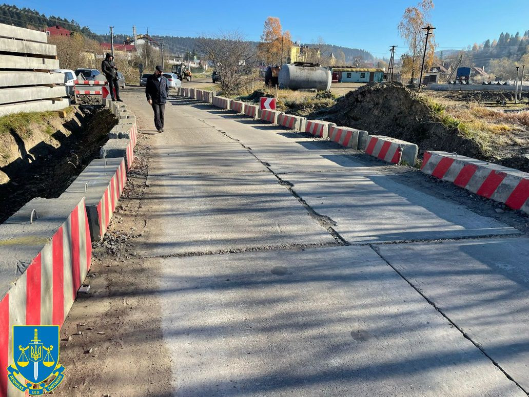 Заволодіння 8,5 млн грн під час будівництва мосту на Львівщині – повідомлено про підозру підряднику