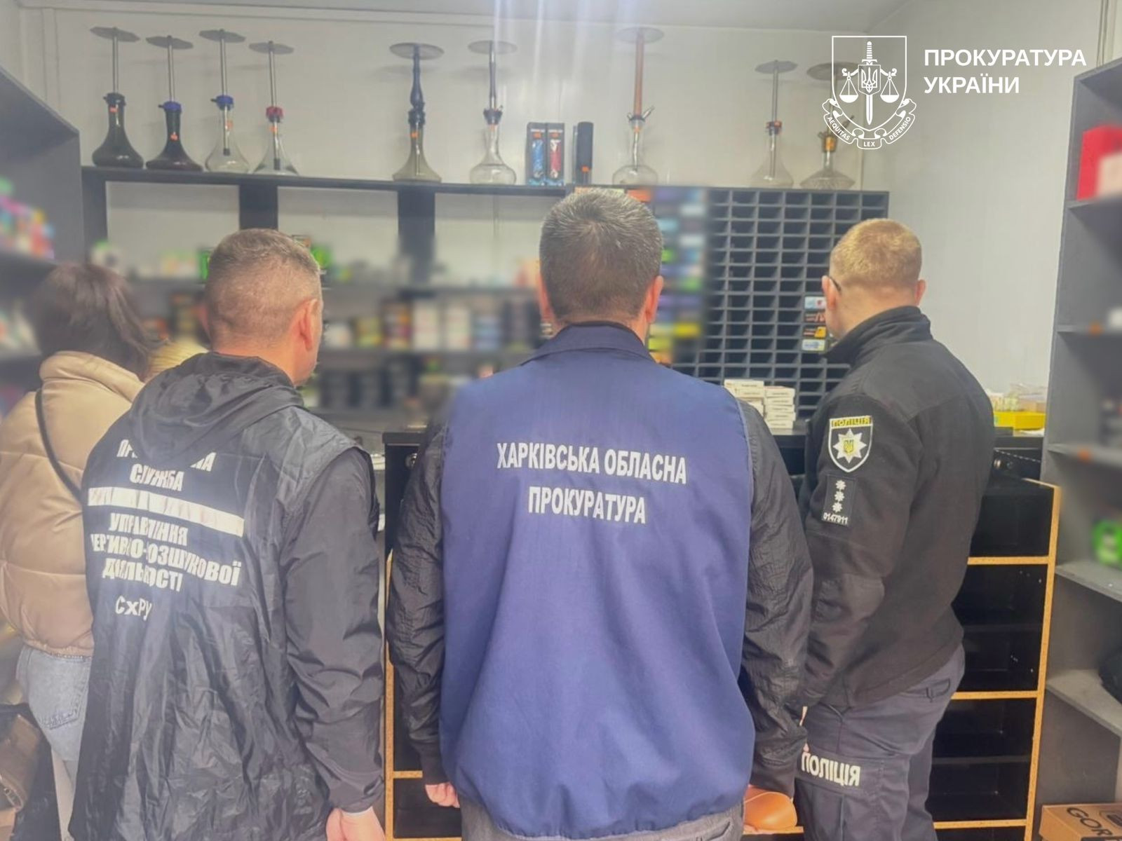 A "family business" for the illegal sale of excise goods was blocked in Kharkiv: goods worth about UAH 4.5 million were seized
