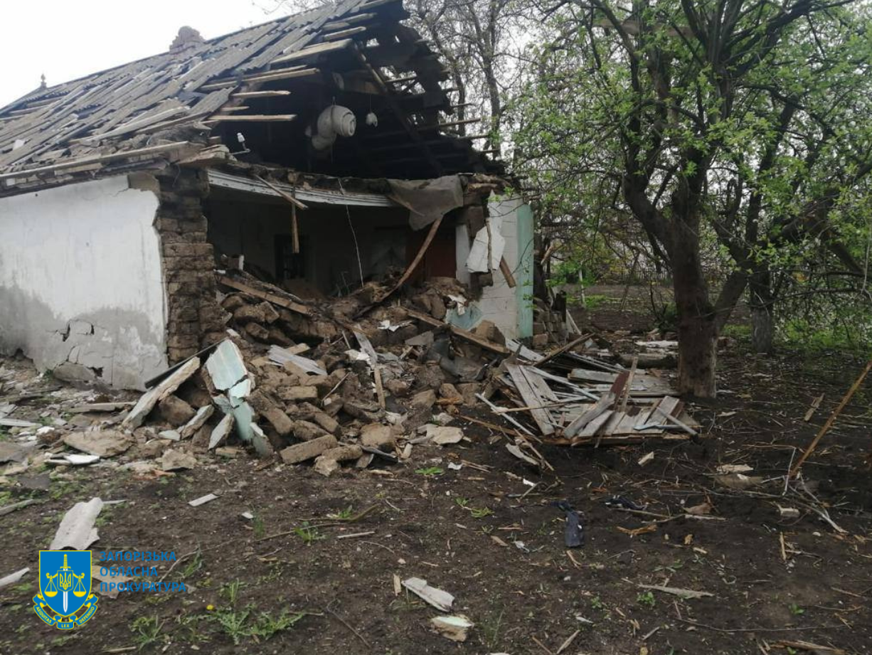 Внаслідок ворожого обстрілу селища під Гуляйполем загинули люди – розпочато розслідування