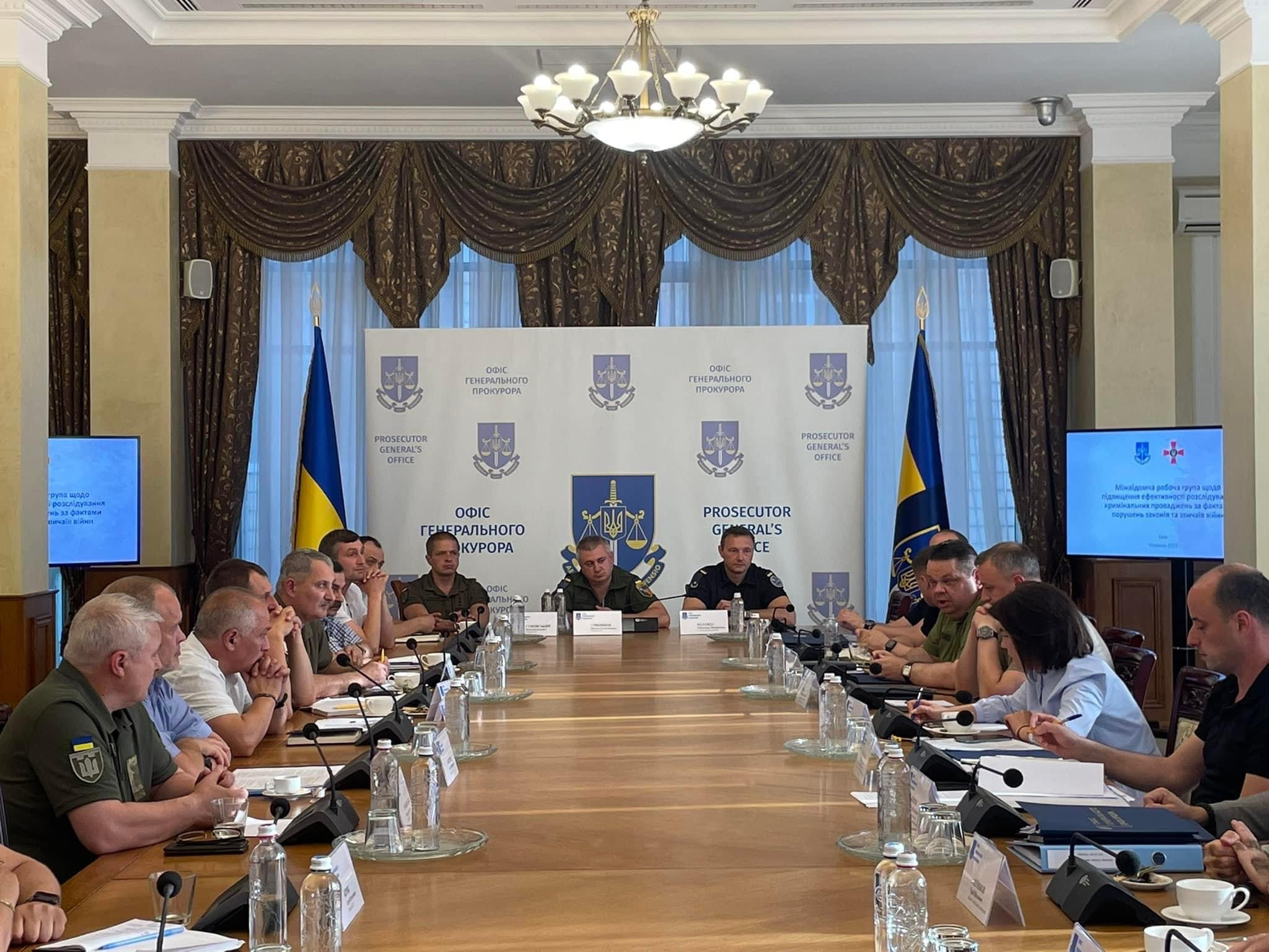 Ірина Венедіктова: Військові експерти та технічні радники допомагають розслідувати воєнні злочини РФ