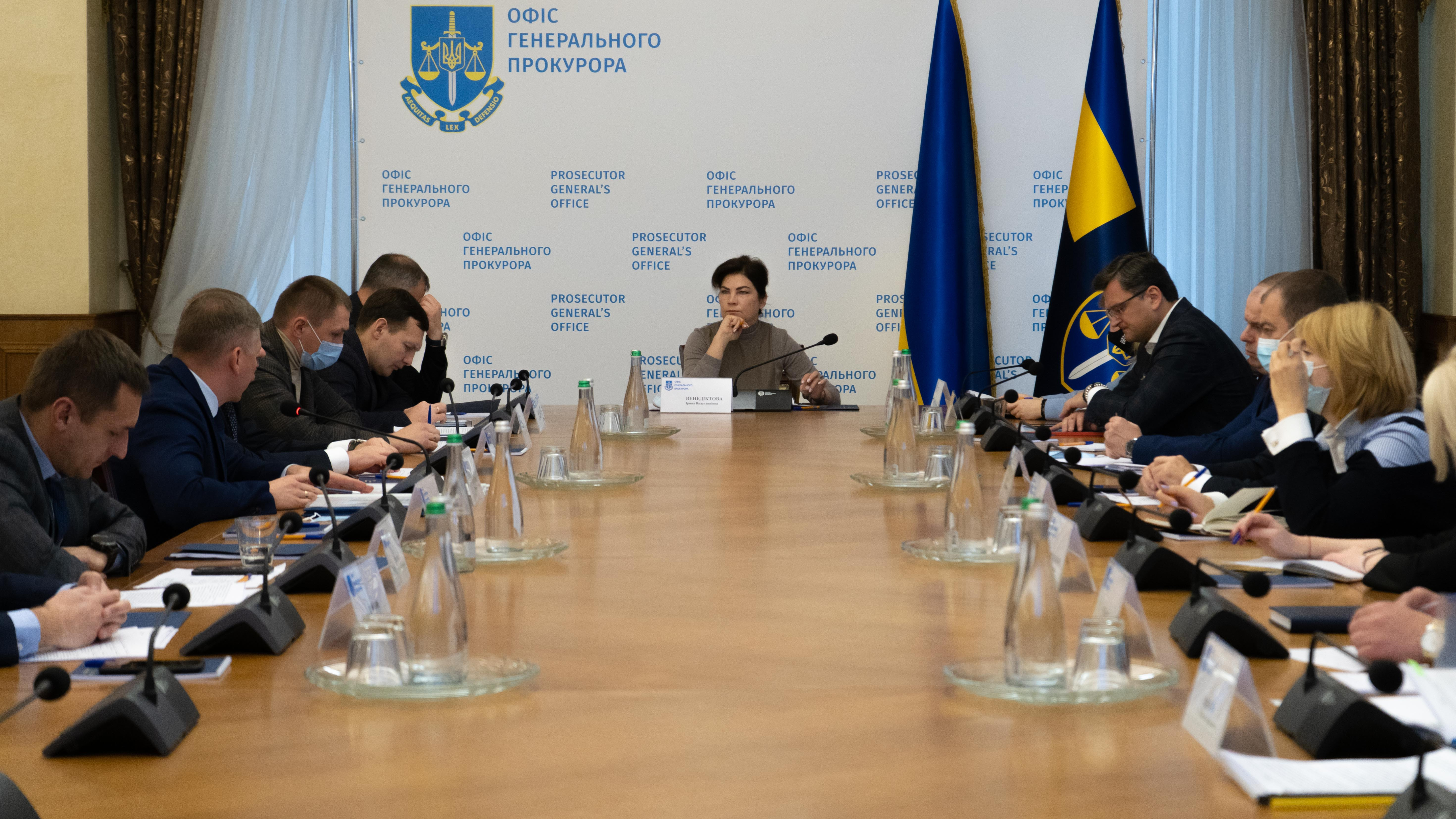 Ірина Венедіктова: Ми втілюємо спільну стратегію продовження санкцій ЄС відносно ексвисокопосадовців (ФОТО)