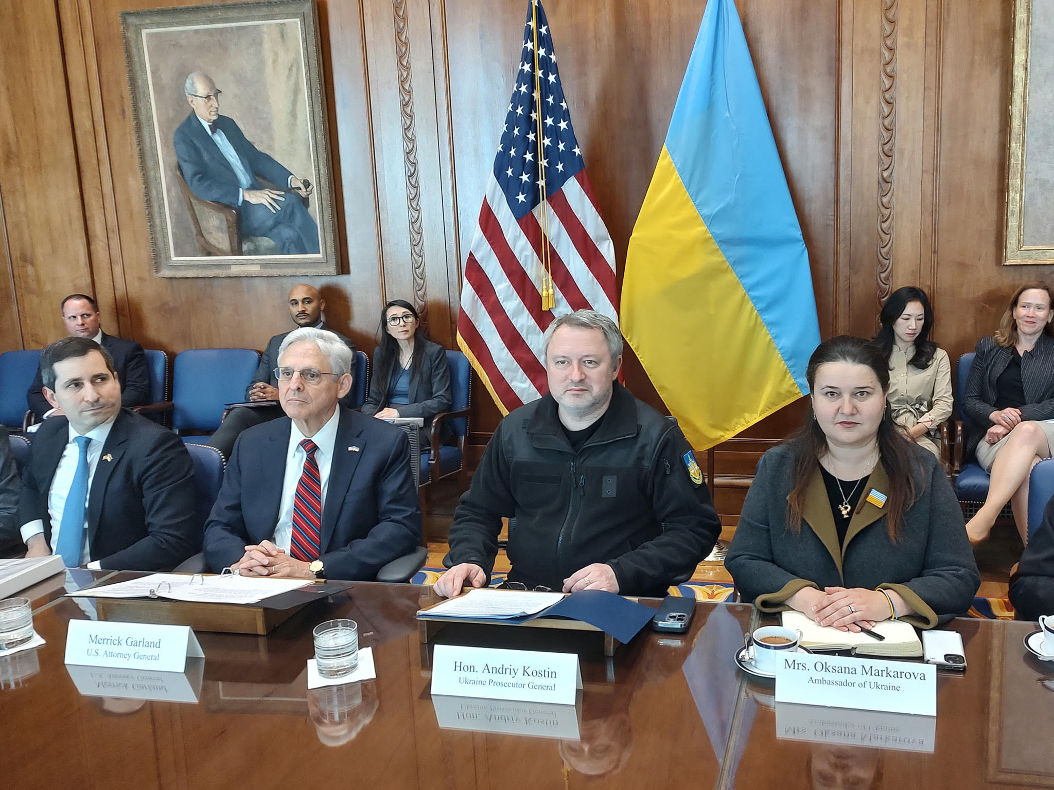 Офіційний візит Генерального прокурора Андрія Костіна до США