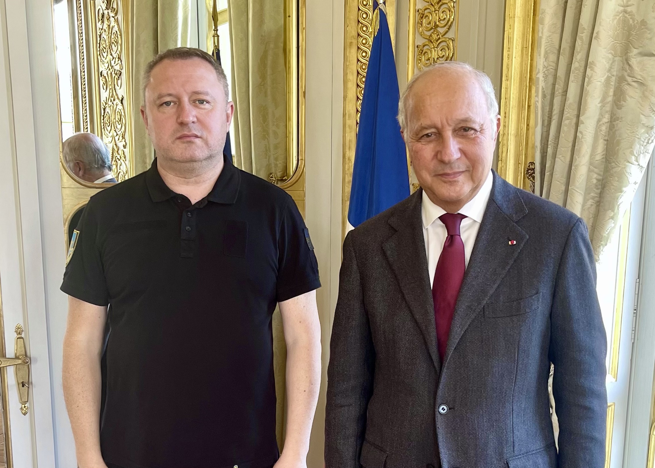 Генпрокурор Андрій Костін зустрівся з Головою Конституційної ради Французької Республіки Лораном Фабіусом